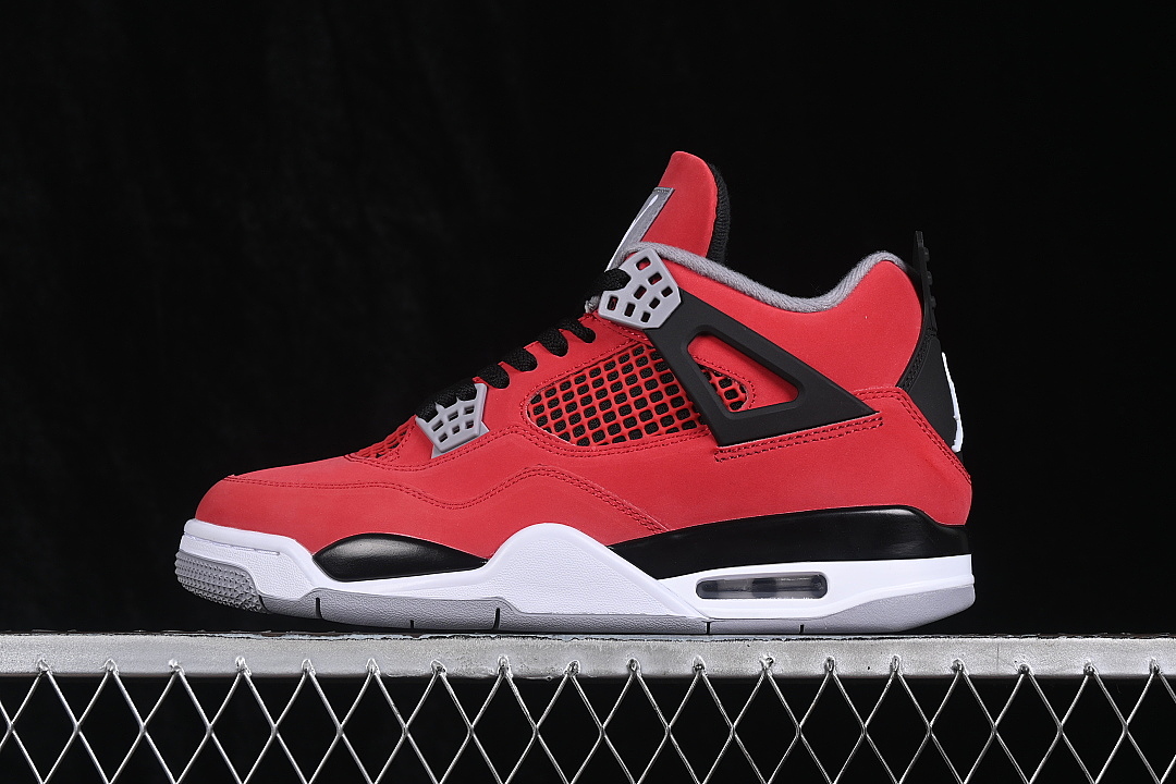 Jordan [FQ8138-600]-[JORDAN 4 RETRO FIRE RED/WHITE/BLACK/CEMENT GREY]-[MAN:40-47.5], photo 1