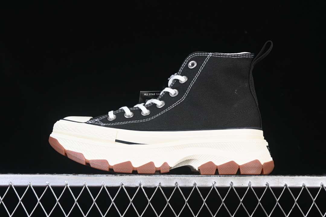 Converse [1SD036]-[CONVERSE CHUCK TAYLOR ALL STAR R TREK WAVE OX BLACK/WHITE]-[WOMAN:35-39]-[MAN:40-44], photo 1