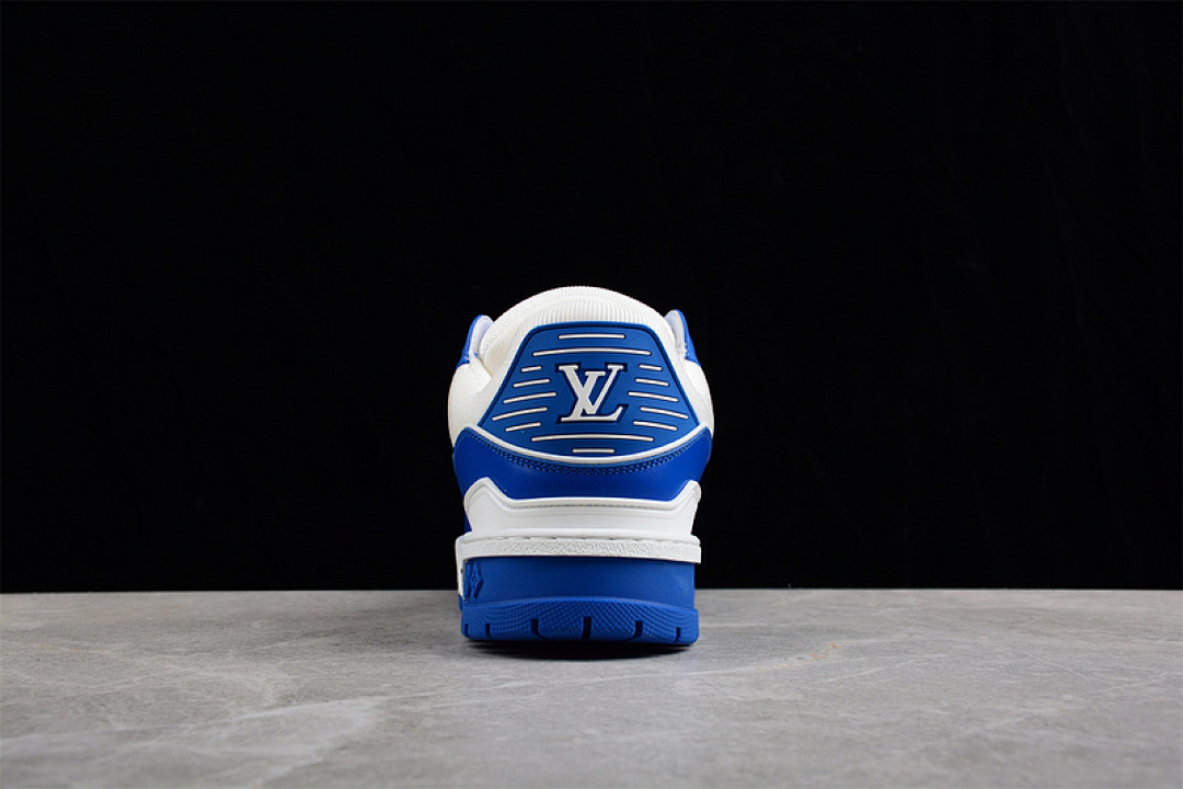 Louis Vuitton [L*V TRAINER SNEAKERS DARK BLUE/WHITE/DARK BLUE]-[WOMAN:35-40]-[MAN:39-45] - Image 12