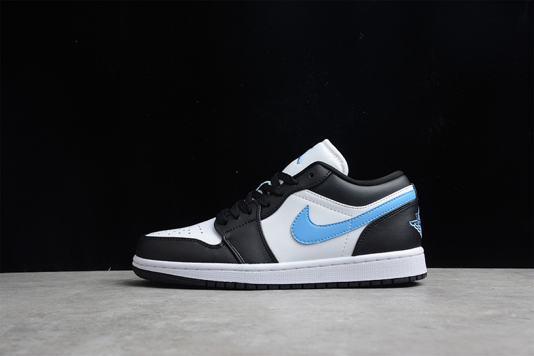 Jordan [DC0774-041]-[GZ AIR JORDAN 1 LOW UNIVERSITY BLUE/WHITE/BLACK]-[WOMAN:36-39]-[MAN:40-47.5], photo 1