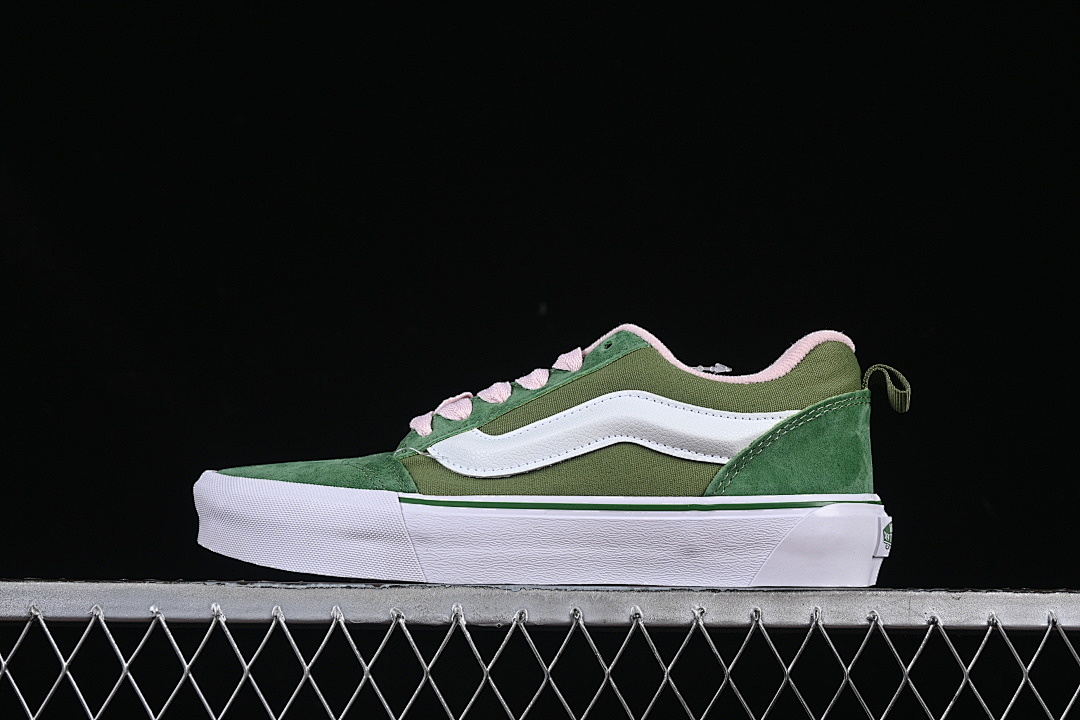 Unbranded [VN000D6CJDU]-[LOW-TOP RETRO CASUAL SHOES GREEN/WHITE/PINK]-[WOMAN:35-39]-[MAN:40-44], photo 1
