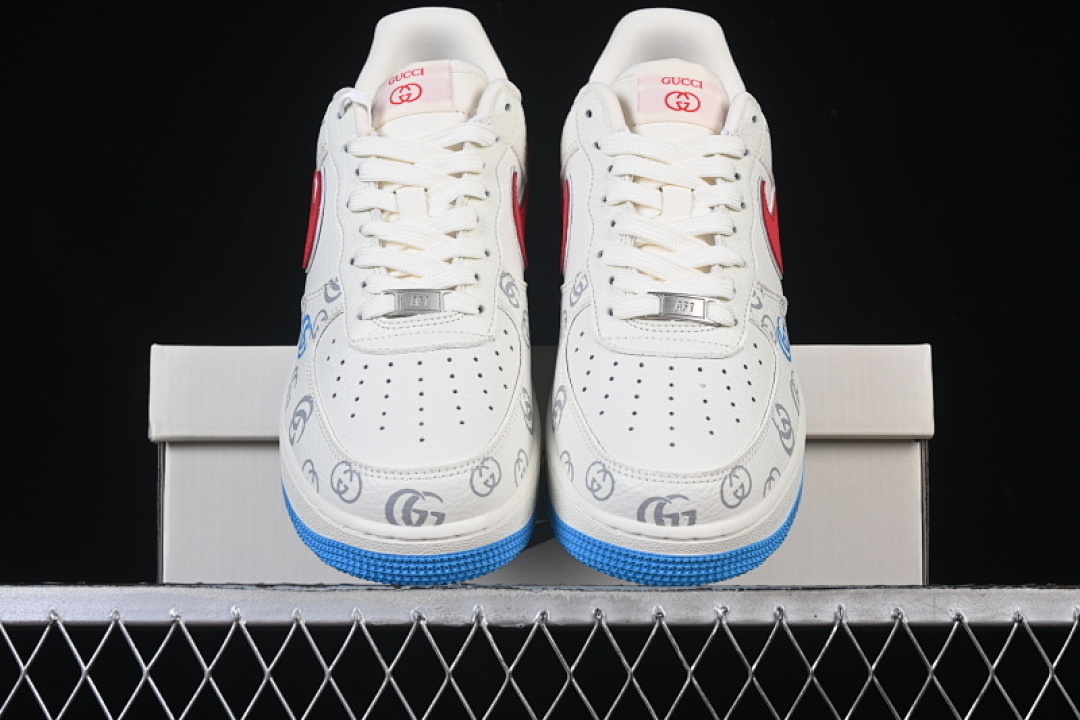 Nike [SC0601-572]-[AIR FORCE 1 07 LOW WHITE/RED/BLUE]-[WOMAN:36-39]-[MAN:40-45] - Image 13