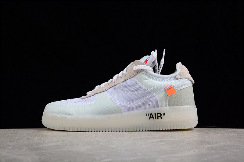 Nike Nike OW X AIR FORCE 1 LOW THE TEN WHITE/WHITE-SAIL · AO4606-100, photo 1