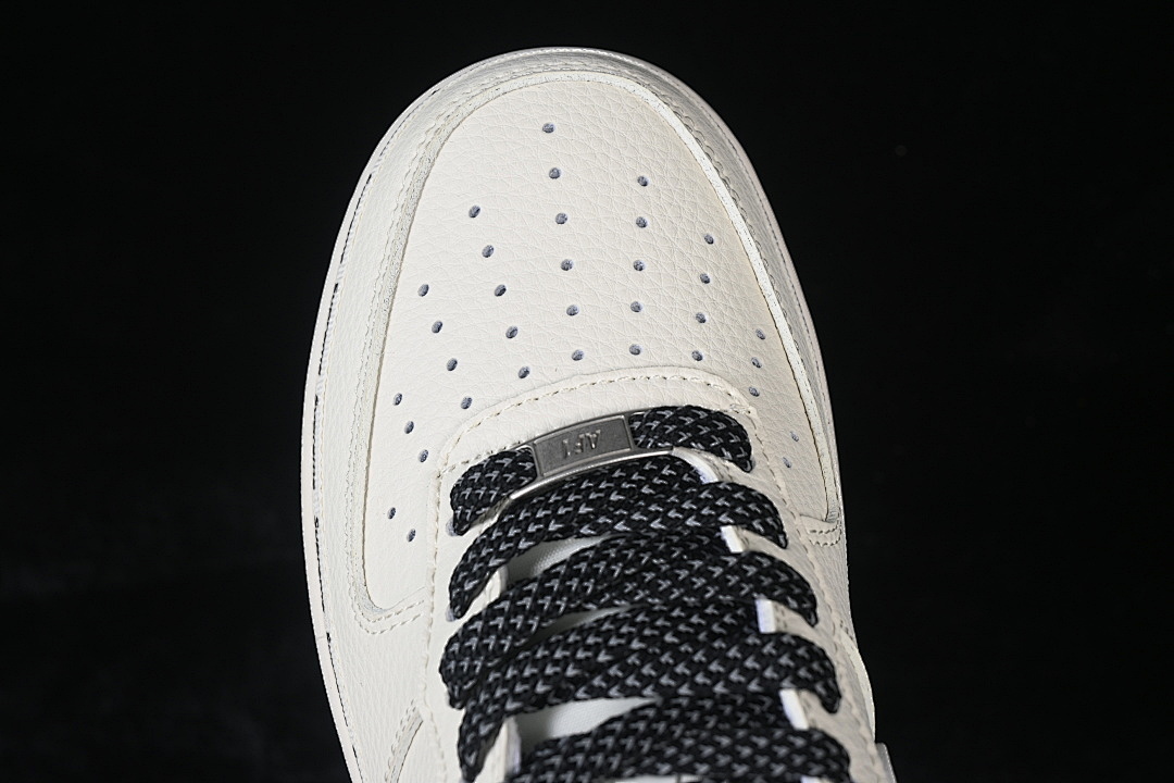 Nike [XX3168-222]-[AIR FORCE 1 07 LOW WHITE/BLACK]-[WOMAN:36-39]-[MAN:40-45] - Image 10
