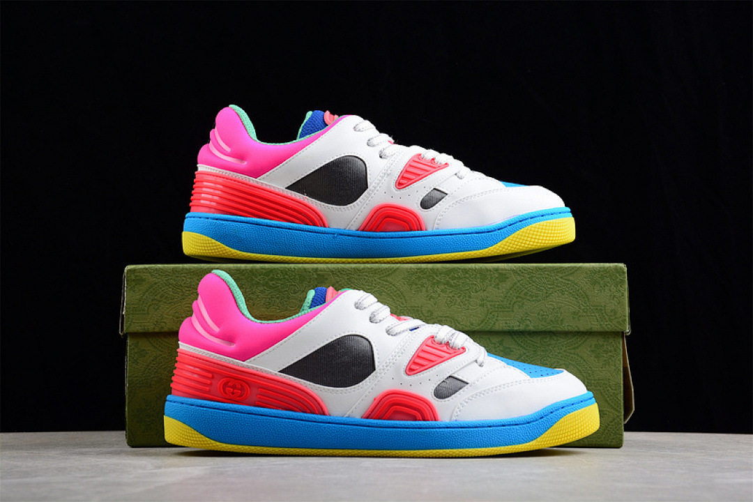Gucci [GU*CCI BASKET LOW-TO SNEAKER MULTI-COLOR/WHITE]-[WOMAN:35-40] - Image 16