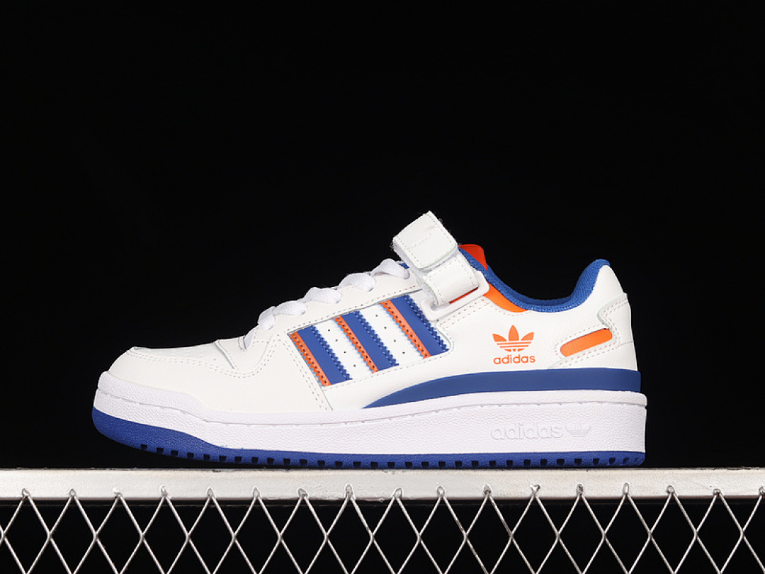 Unbranded [GZ1839]-[FORUM 84 LOW SHOES CLOUD WHITE/ROYAL BLUE/ORANGE]-[WOMAN:36-39]-[MAN:40-45], photo 1