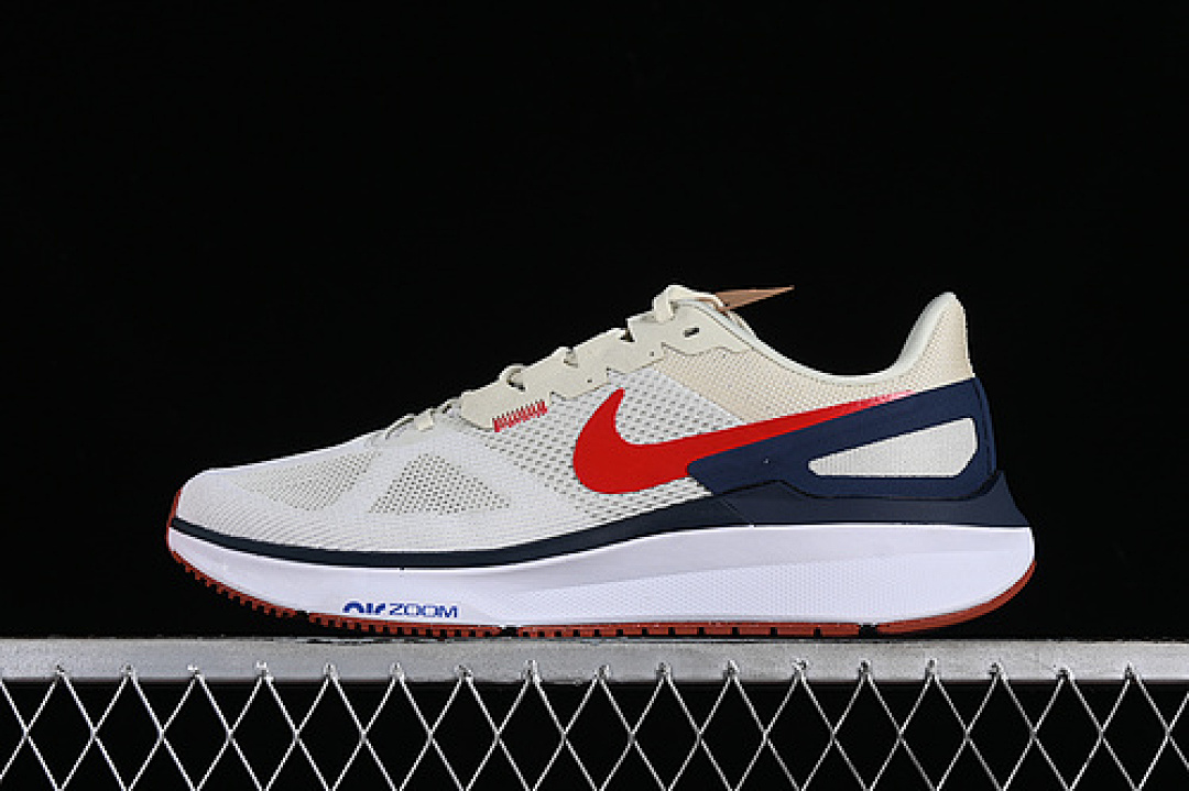 Unbranded [DJ7883-001]-[AIR ZOOM STRUCTURE 25 2024 SEA GLASS/MIDNIGHT NAVY/RUGGED ORANGE/UNIVERSITY (RED]), photo 1