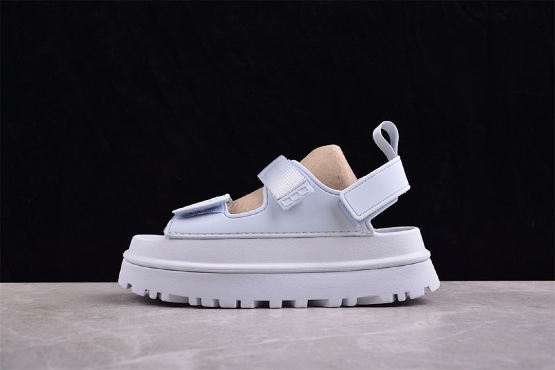 UGG [GG DAZZLING GOLD DOPAMINE SANDALS WHITE]-[WOMAN:35-40] - Image 14