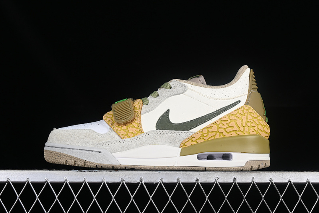 Jordan [DX9260-001]-[AIR JORDAN LEGACY AJ312 LOW PHANTOM/ALLIGATOR/GOLDEN MOSS]-[UNISEX:35.5-46], photo 1