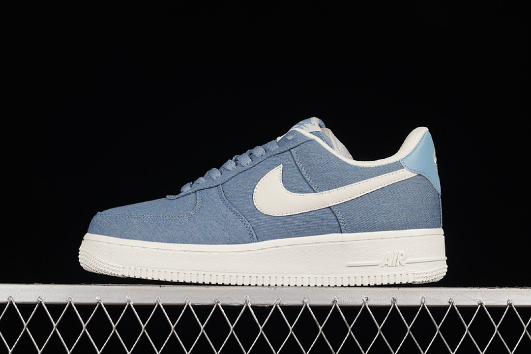 Nike [DG2296-004]-[AIR FORCE 1 LOW 07 DENIM BLUE/DENIM BLUE/WHITE]-[WOMAN:36-39]-[MAN:40-45], photo 1