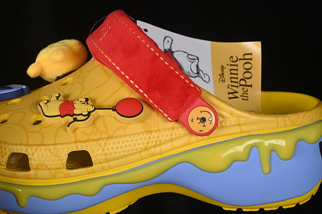 Crocs [ROUND-TOED THICK-SOLED SLIPPERS YELLOW/RED/BLUE]-[WOMAN:34-39]-[MAN:40] - Image 4