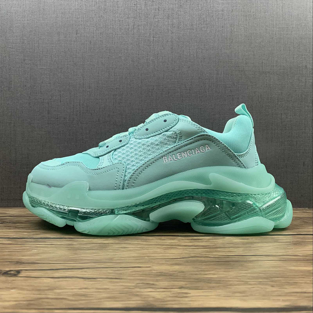 [Balenciaga TRIPLE S SNEAKERS MINT GREEN/MINT GREEN]-[WOMAN:35-39]-[MAN:40-46], photo 1