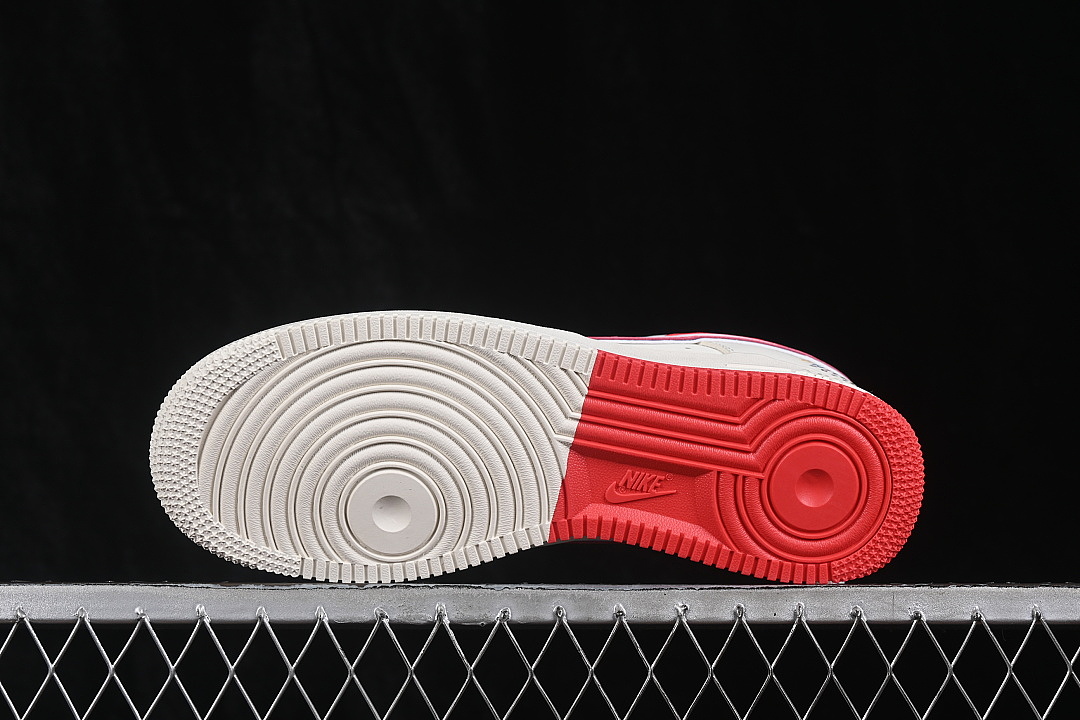 Nike [DD1982-368]-[AIR FORCE 1 07 LOW CASUAL SNEAKERS RED/WHITE]-[WOMAN:36-39]-[MAN:40-45] - Image 14