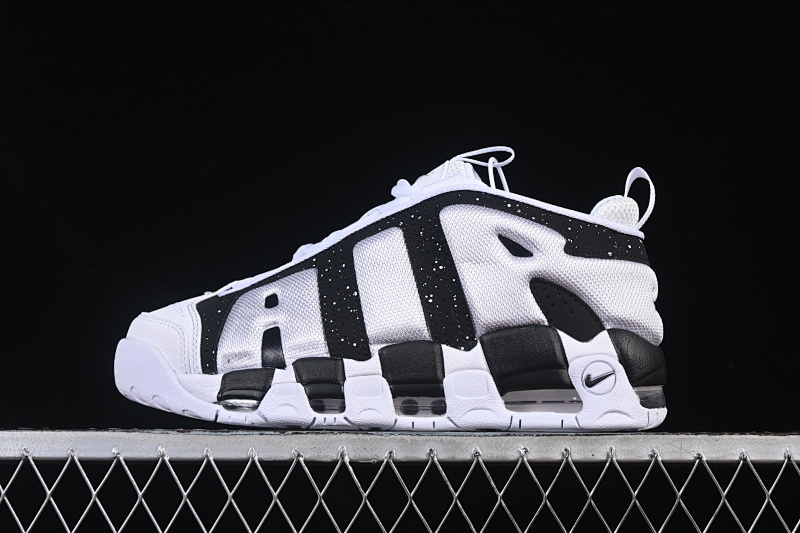 Nike Nike AIR MORE UPTEMPO BASKETBALL SHOES BLACK/WHITE · FZ3055-100, photo 1
