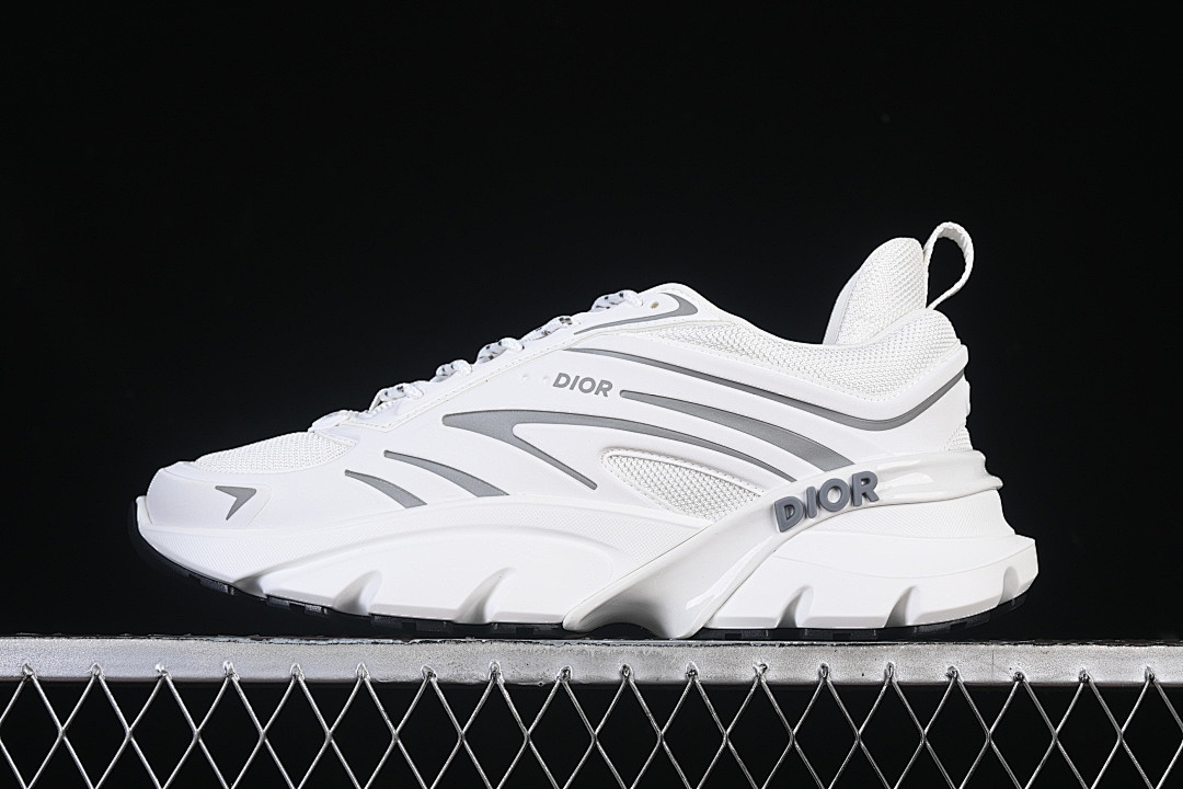 Dior [LEISURE SPORTS SHOES WHITE/GREY/WHITE]-[WOMAN:39]-[MAN:40-45], photo 1