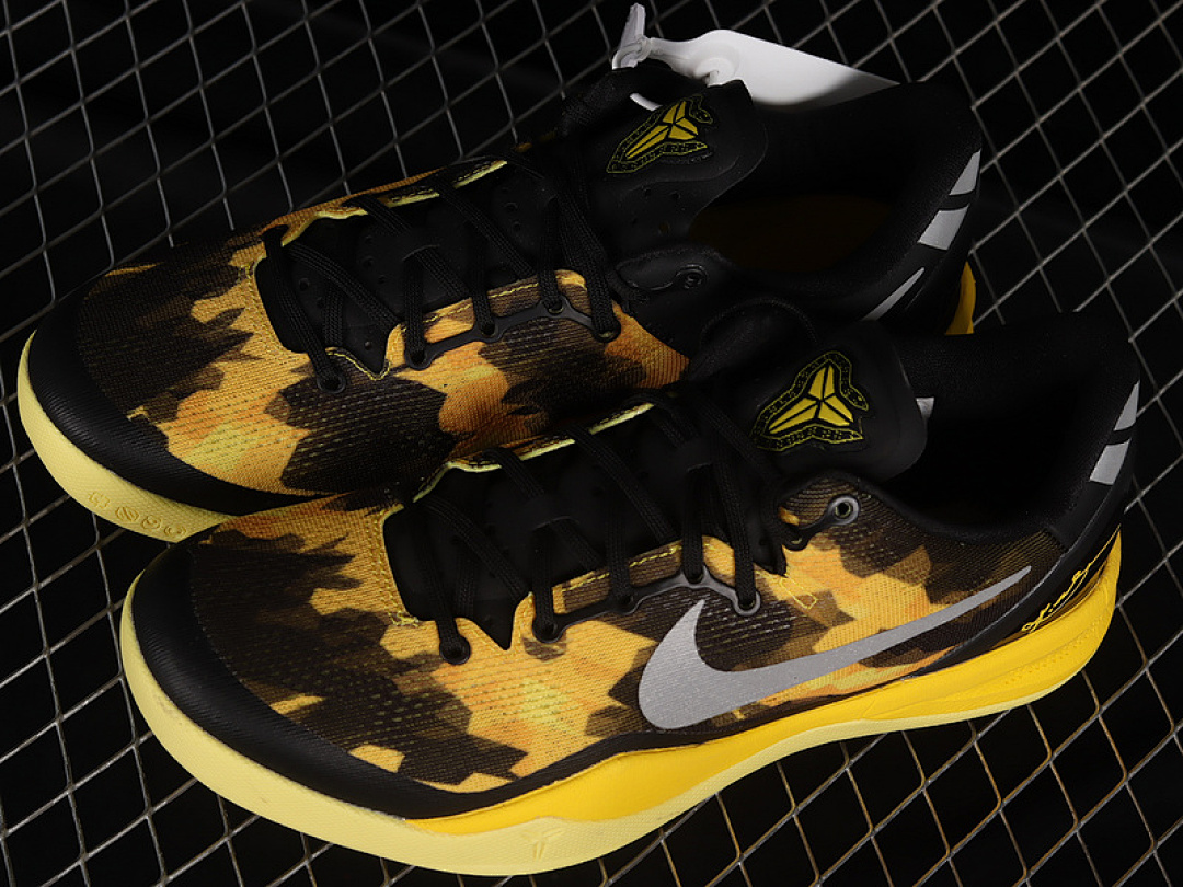 Nike [555286-077]-[KOBE 8 SYSTEM BLACK/ELECTRIC YELLOW-GREY]-[MAN:39-46] - Image 11