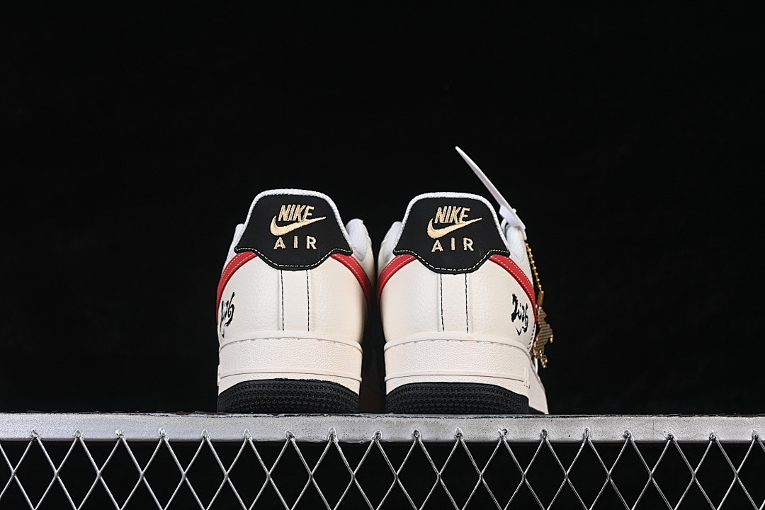 Nike [QW5288-122]-[AIR FORCE 1 07 LOW WHITE/BLACK/RED/GOLD]-[WOMAN:36-39]-[MAN:40-45] - Image 14