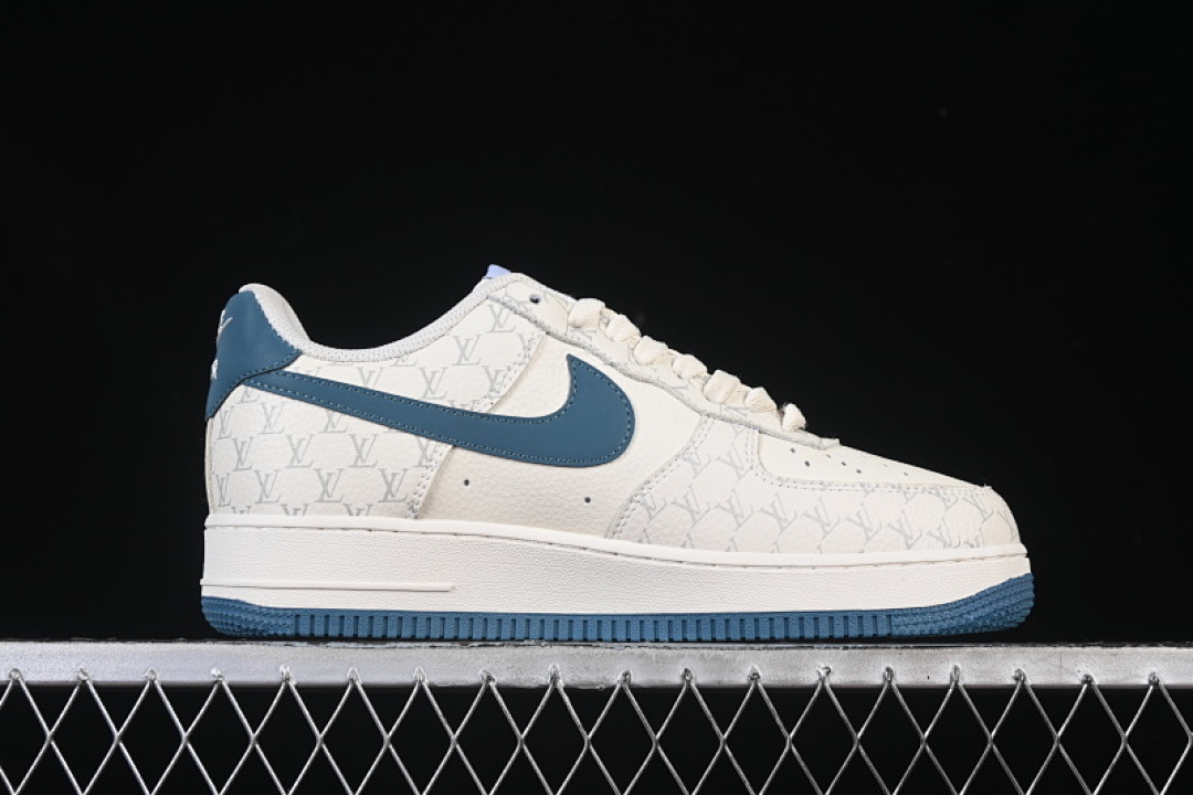 Nike [BZ6880-105]-[AIR FORCE 1 07 LOW LV WHITE/BLUE]-[WOMAN:36-39]-[MAN:40-45] - Image 15