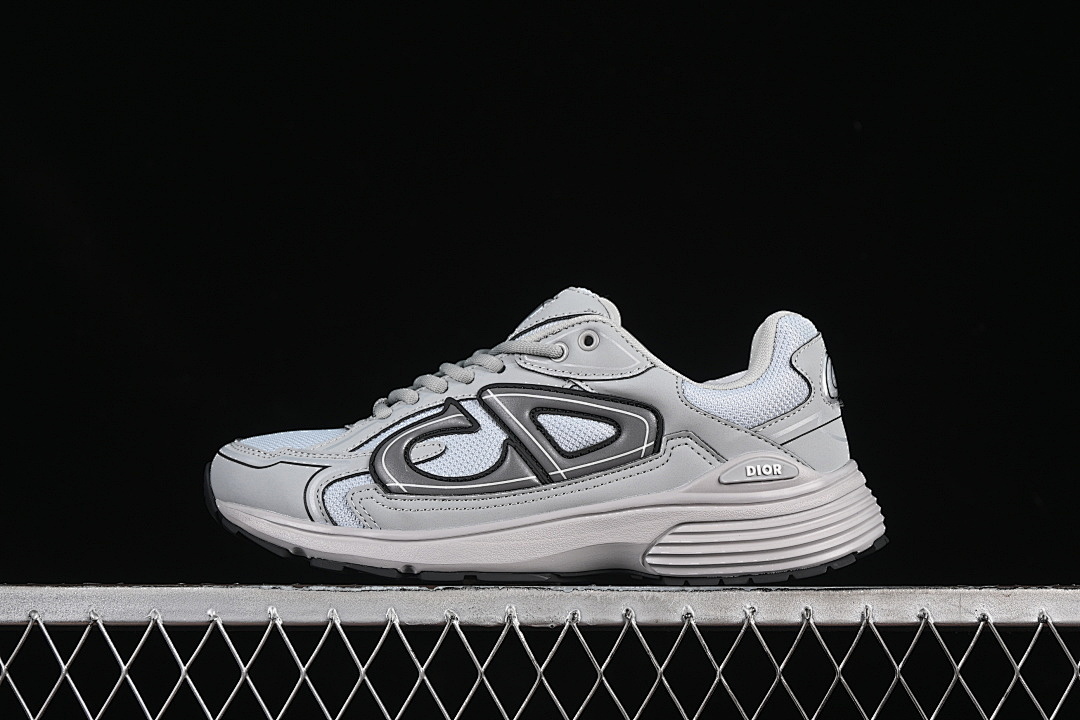 Dior [RUBBER CASUAL SPORTS SHOES GREY/GREY/GREY]-[WOMAN:35-39]-[MAN:40-46] - Image 2