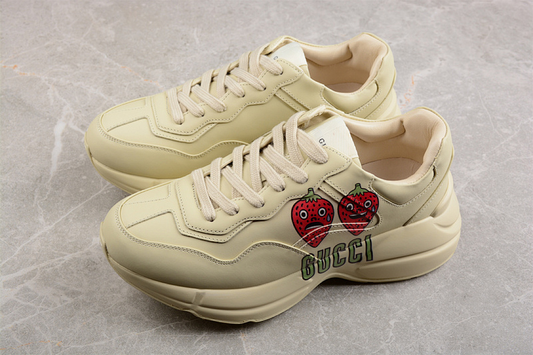 On Running [GU*CCI RHYTON VINTAGE DADSHOES OFF WHITE/BLACK/RED]-[WOMAN:35-39] - Image 10