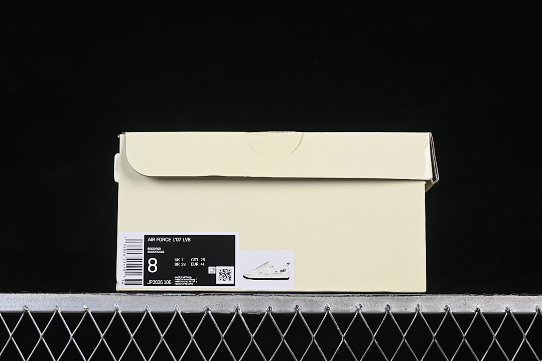 Nike [JP2026-106]-[AIR FORCE 1 07 LOW WHITE/RED/WHITE]-[WOMAN:36-39]-[MAN:40-45] - Image 12