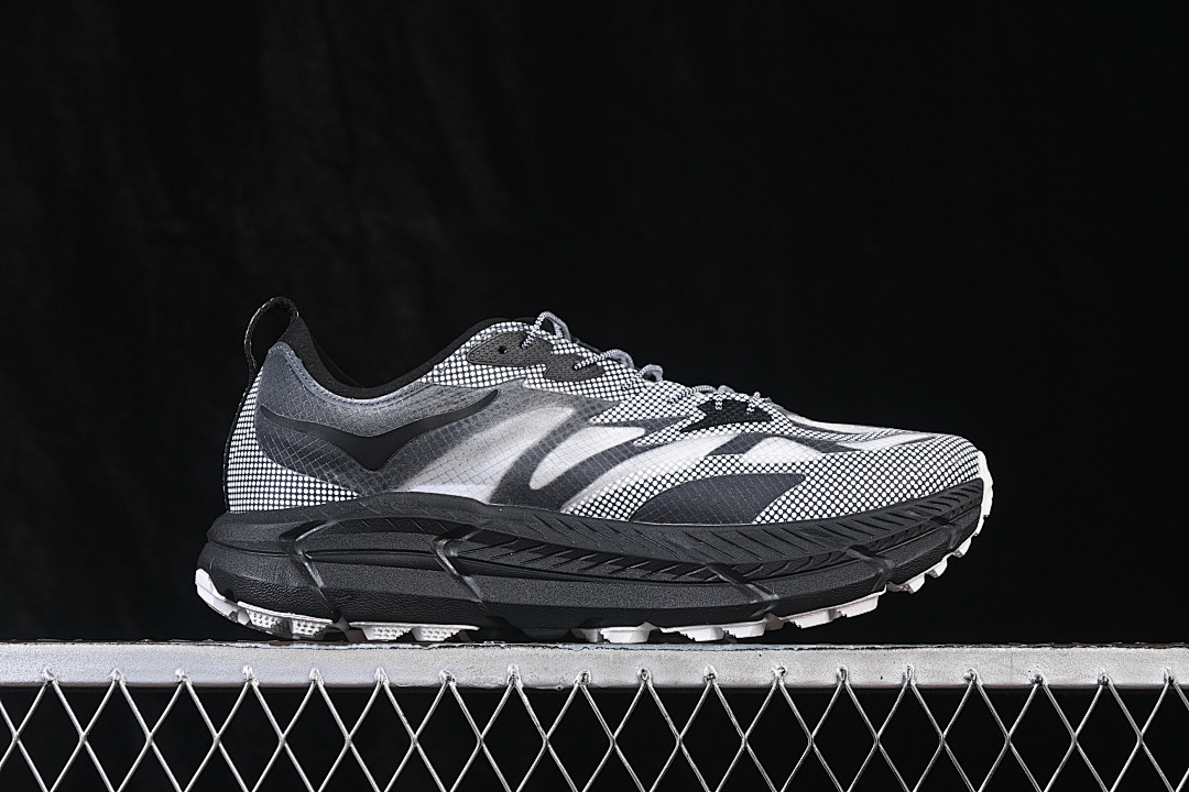 Hoka [1168971-BWHT]-[HOKA ONE MAFATE SPEED 4 LITE BLACK/WHITE]-[WOMAN:36-39]-[MAN:40-46] - Image 16