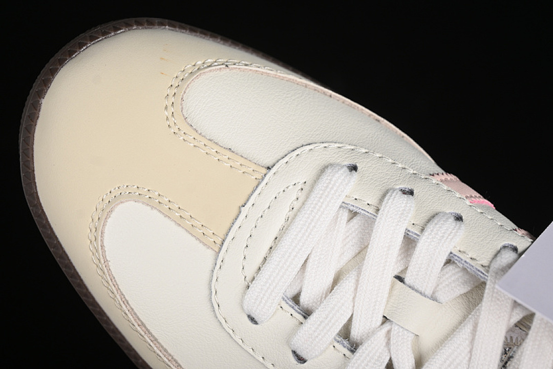 Adidas [IH2751]-[SAMBA VEGAN CLOUD WHITE/WONDER QUARTZ/WONDER WHITE]-[WOMAN:36-40] - Image 9