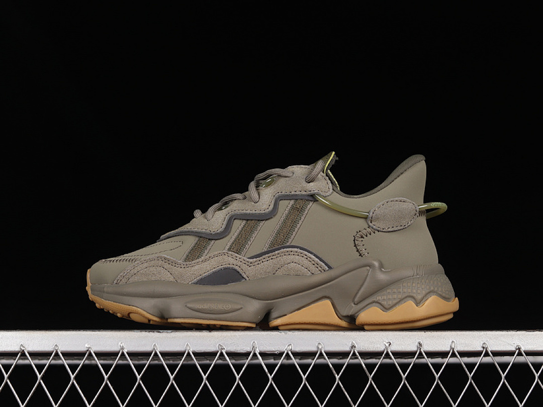 Unbranded [EE6461]-[OZWEEGO SHOES DARK GREEN/DARK GREN/BROWN]-[WOMAN:36-39]-[MAN:40-45], photo 1