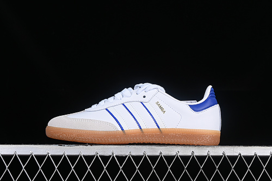 Adidas [IG2339]-[SAMBA OG CLOUD WHITE/LUCID BLUE/GUM]-[WOMAN:36-39]-[MAN:40-45], photo 1
