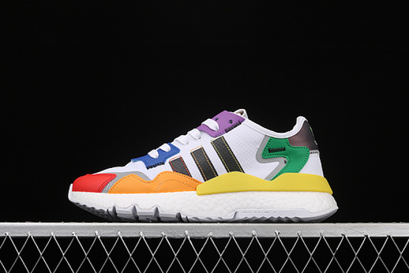 NITE JOGGER PRIDE WHITE/MULTI-COLOR · FY9023, photo 1