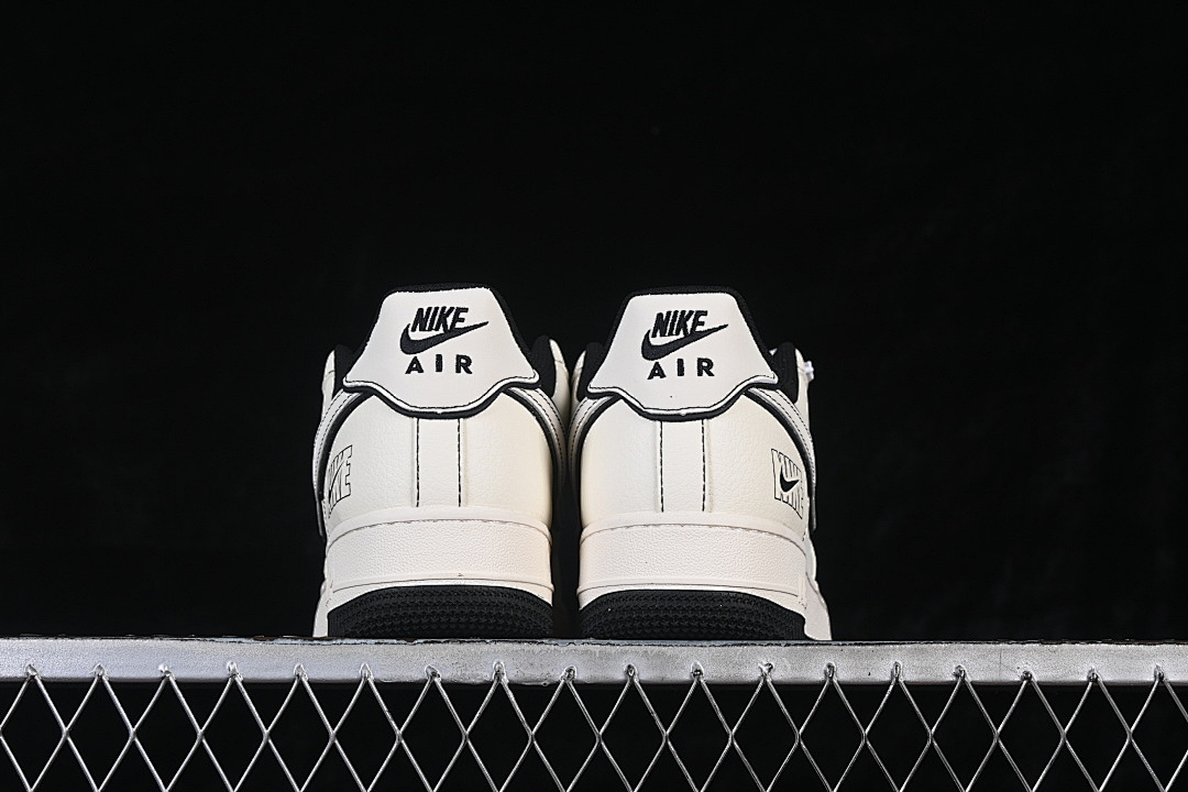 Nike [JP8028-060]-[AIR FORCE 1 07 LOW CASUAL SNEAKERS WHITE/BLACK]-[WOMAN:36-39]-[MAN:40-45] - Image 13