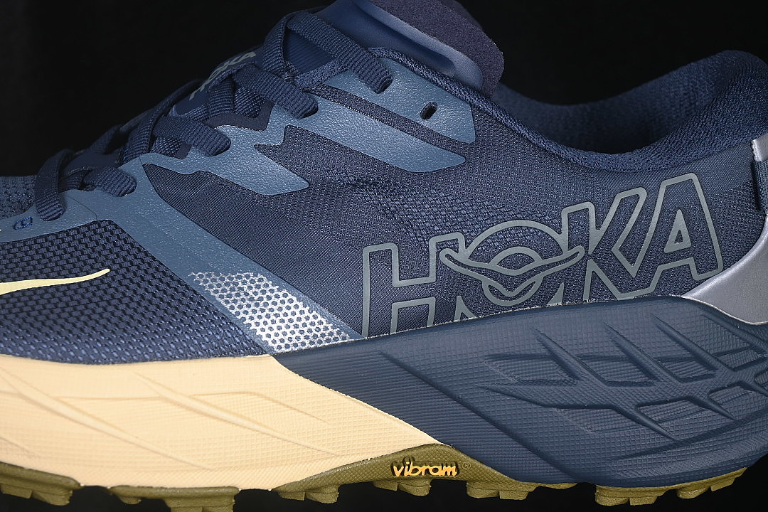Hoka [1171928 VRL]-[ONE SPEED GOAT 7 CASUAL SPORTS RUNNING SHOES NAVY BLUE/BLUE]-[MAN:40-45] - Image 7