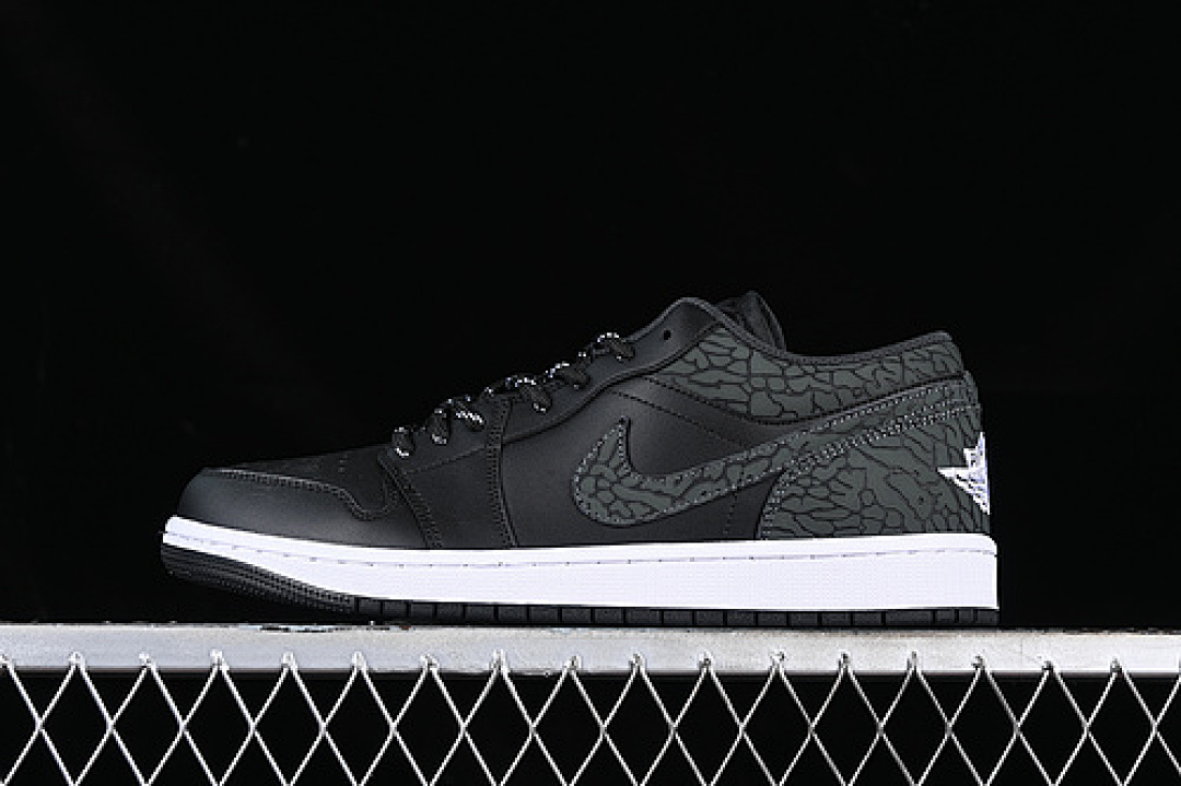 Jordan [FB9907-001]-[AIR JORDAN 1 LOW WHITE/BLACK/GREY]-[WOMAN:36-39]-[MAN:40-46], photo 1