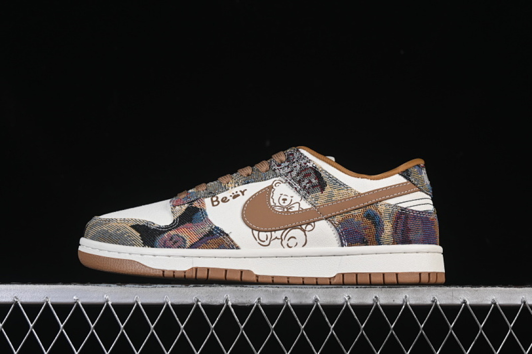 Unbranded [SC0601-459]-[SB DUNK LOW WHITE/BROWN]-[WOMAN:36-39]-[MAN:40-45], photo 1