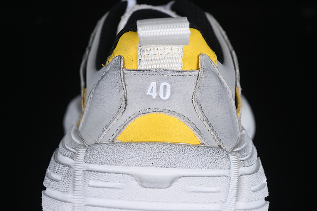 Balenciaga [WDWTS1971]-[BALENCIAGA MONDAY WHITE/GREY/YELLOW]-[WOMAN:35-39]-[MAN:40-46] - Image 8
