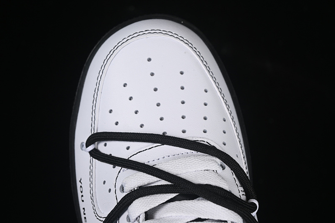 Nike [ZH0316-066]-[AIR FORCE 1 07 LOW WHITE/BLACK/SILVER]-[WOMAN:36-39]-[MAN:40-45] - Image 11