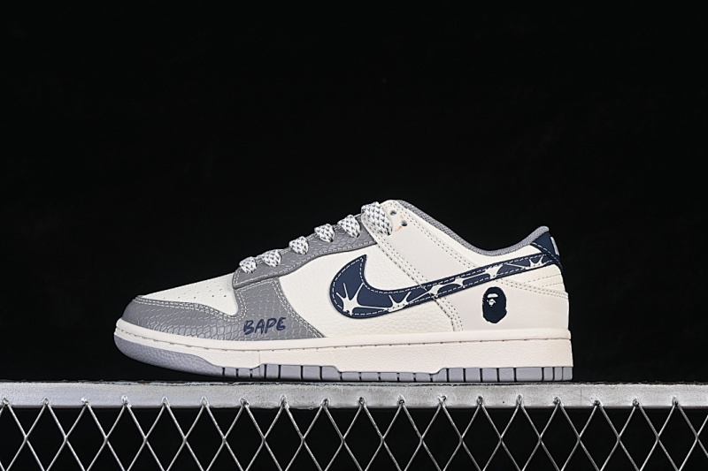 Nike SB DUNK LOW WHITE/GREY/BLACK · JP1628-036, photo 1