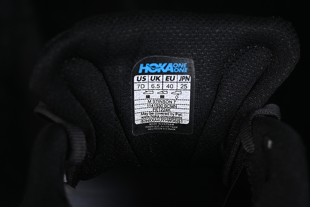 On Running [1141530-BCMN]-[HOKA ONE STINSON 7 BLACK/CEMENT]-[MAN:40-45] - Image 6