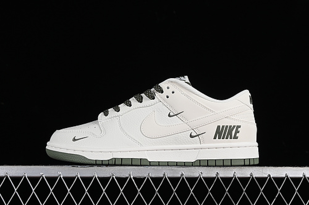 Nike SB DUNK LOW WHITE/GREY/GREEN · NK5639-323, photo 1