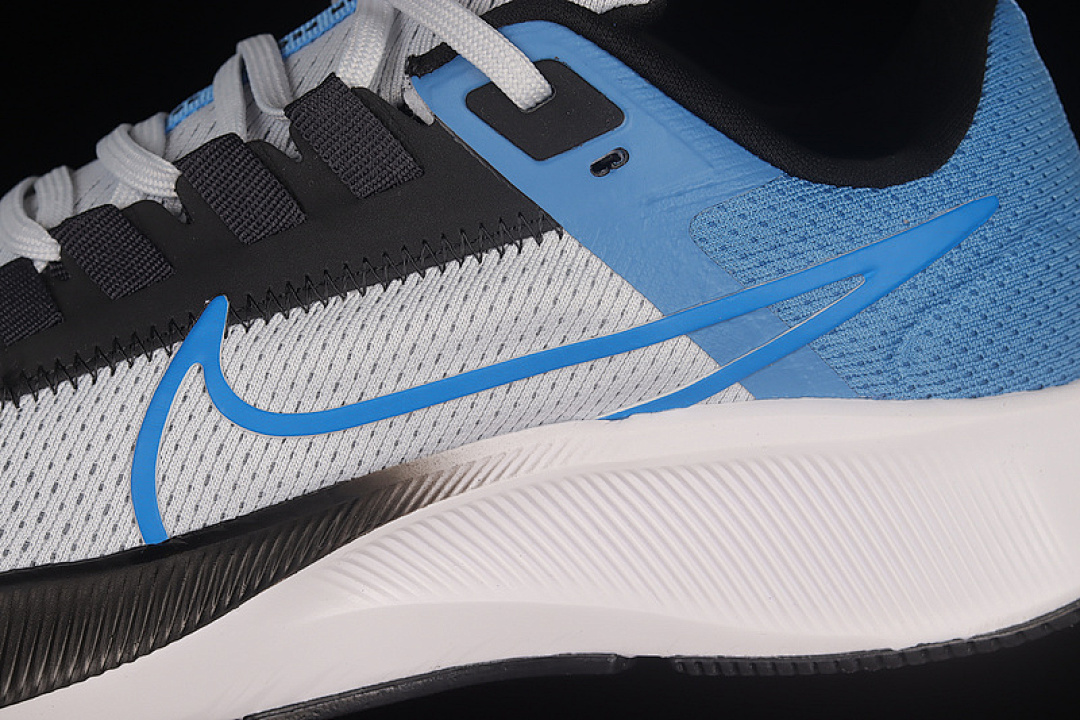 Nike [CW7356-009]-[AIR ZOOM PEGASUS 38 PURE PLATINUM/BLACK/DUTCH BLUE/PHOTO BLUE]-[MAN:39-45] - Image 10