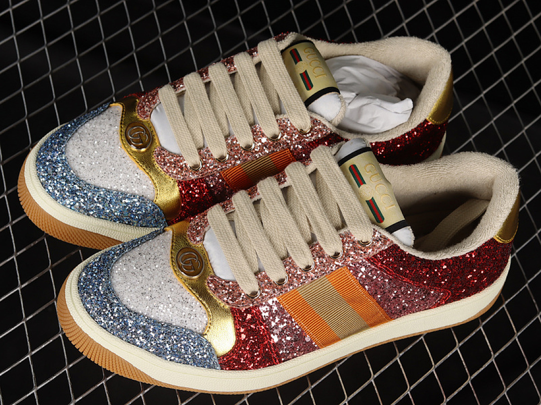 Gucci [9Y9209666]-[GU*CCI SCREENER SNEAKERS MUTLI-COLOR/GOLD]-[WOMAN:35-40] - Image 10
