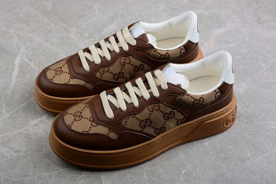 Chanel [GU*CCI SCREENER GG HIGH-TOP SNEAKER DARK BROWN/DARK BROWN/WHITE]-[WOMAN:35-39]-[MAN:40-44] - Image 10