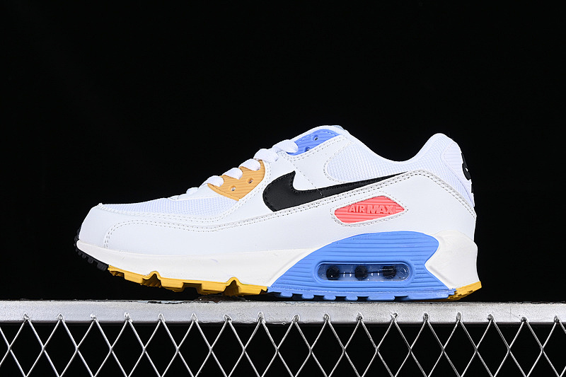 Nike AIR MAX 90 WHITE/BLUE/BLACK · CZ3950-100, photo 1