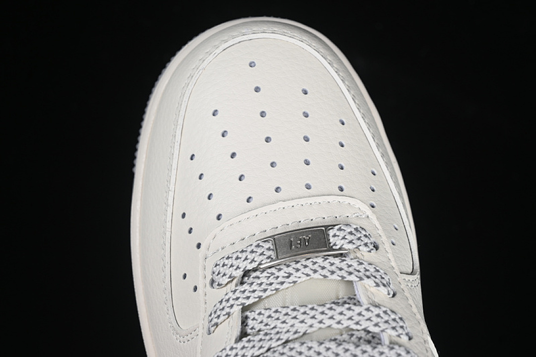 Nike [XZ6188-712]-[AIR FORCE 1 07 LOW WHITE/GREY]-[WOMAN:36-39]-[MAN:40-45] - Image 10