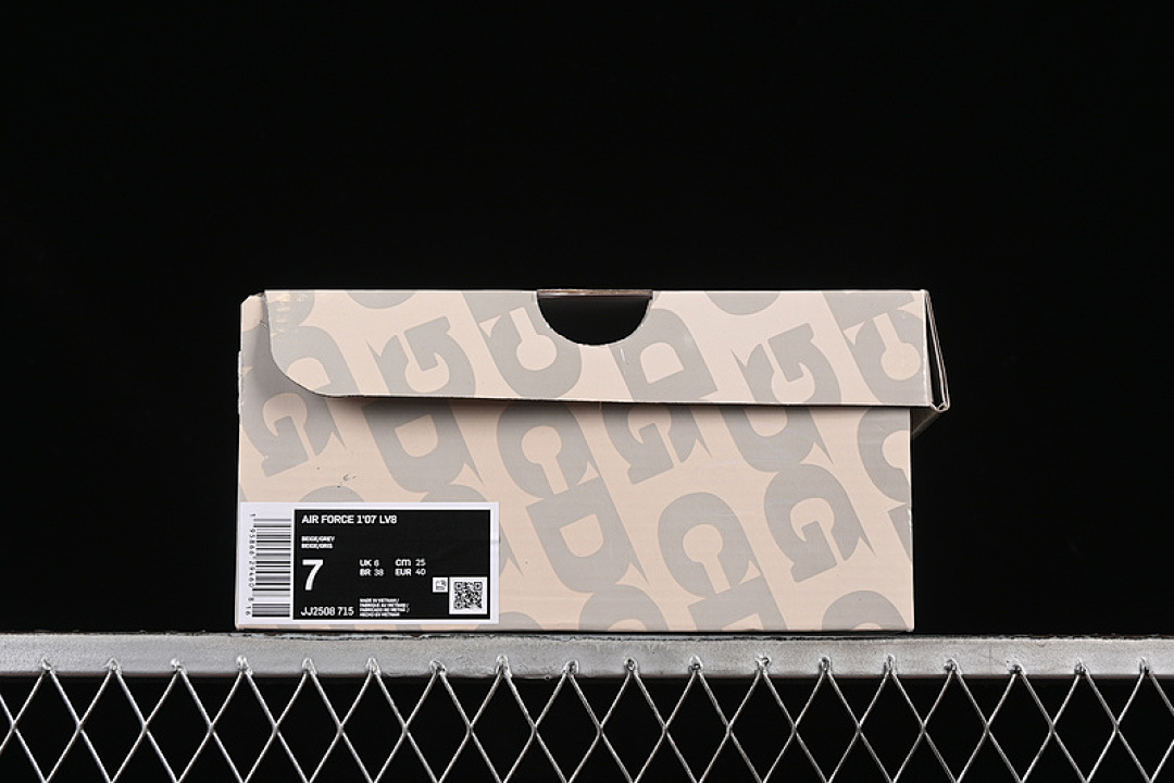 Nike [JJ2508-715]-[AIR FORCE 1 07 LOW WHITE/GREY/RED]-[WOMAN:36-39]-[MAN:40-45] - Image 10