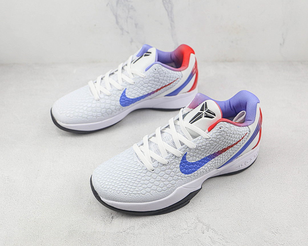 Nike [CW2190-146]-[ZOOM KOBE 6 PROTRO WHITE/BLUE/RED]-[MAN:40-46] - Image 4