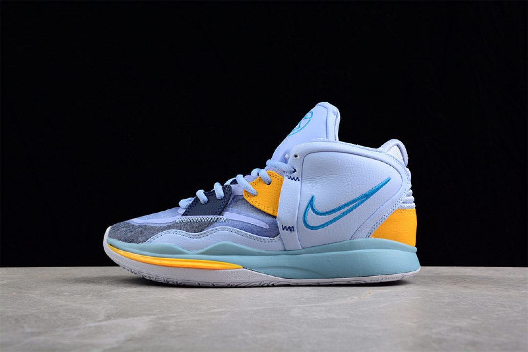 KYRIE 8 INFINITY EP FUTURE PAST LIGHT MARINE/LASER BLUE · DC9134-501, photo 1