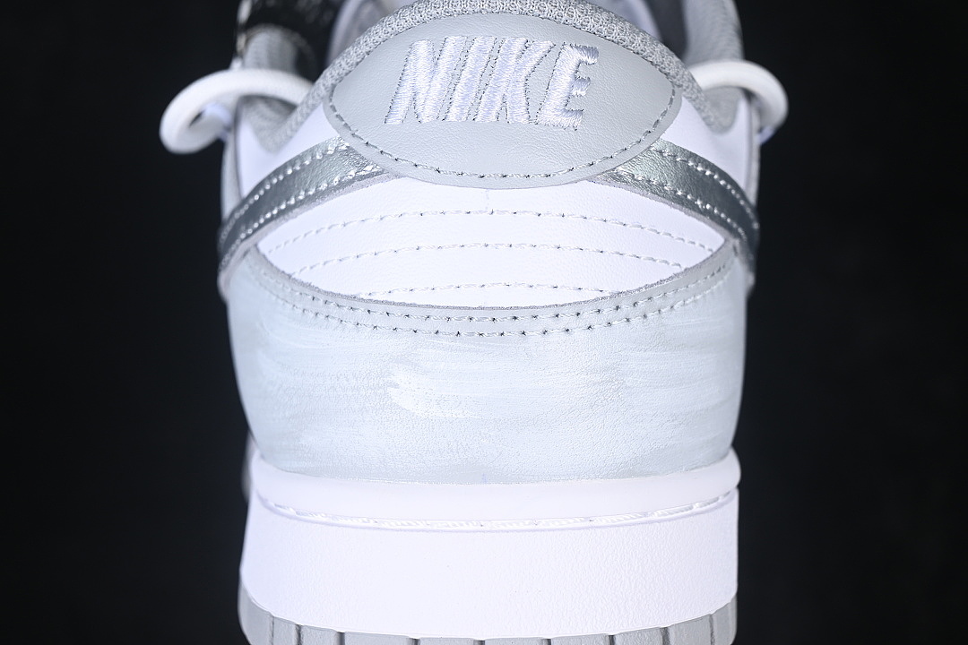 Unbranded [HF5441-105]-[DUNK LOW LACE UP CASUAL SNEAKERS SKY BLUE/SILVER/WHITE]-[MAN:40-46] - Image 6