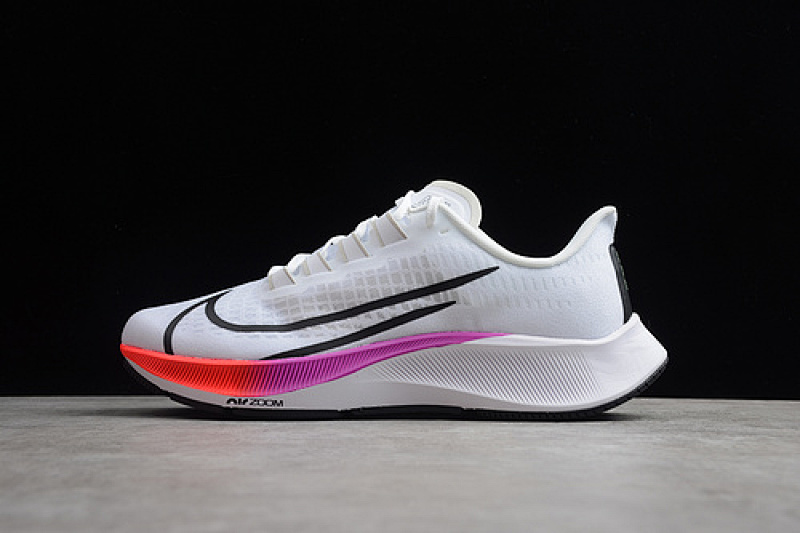 Nike Nike AIR ZOOM PEGASUS 37 WHITE/BLACK-HYPER VIOLET · BQ9646-103, photo 1