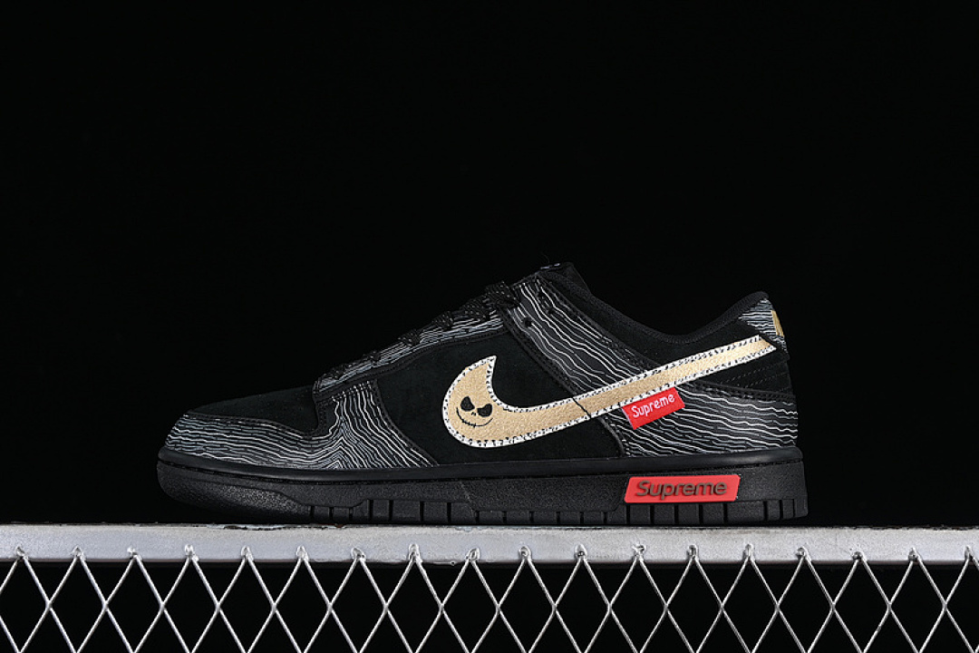 Supreme [XD6188-025]-[SUPREME SB DUNK LOW BLACK/GREY/BROWN]-[WOMAN:36-39]-[MAN:40-45], photo 1